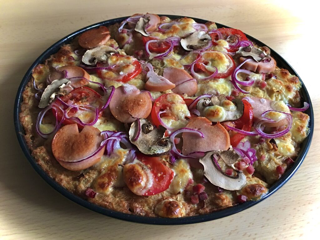 Saarland Dibbelabbes Pizza