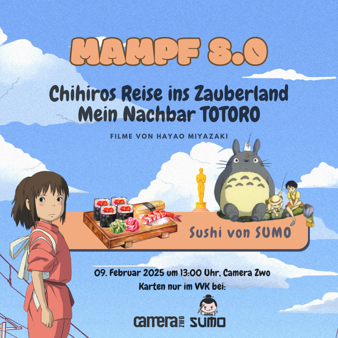 Erlebe einen unvergesslichen Tag im Kino mit Sushi